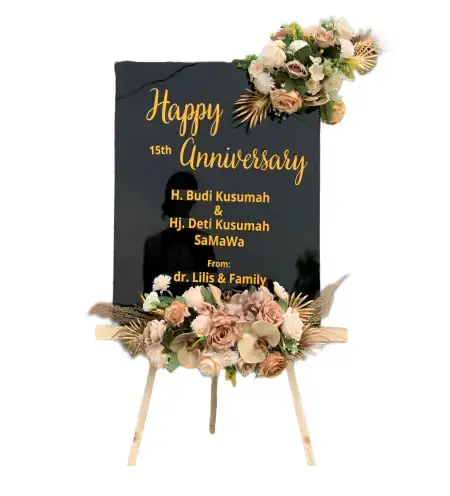 Papan Bunga Akrilik Munggu