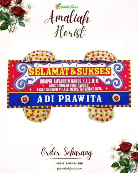 Papan Bunga Ucapan Selamat Munggu