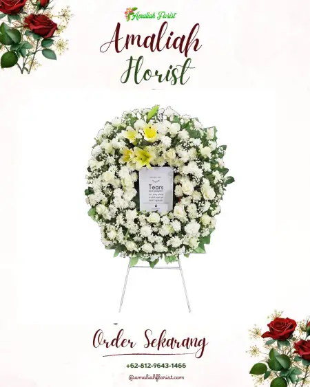 Krans Bunga Duka Munggu