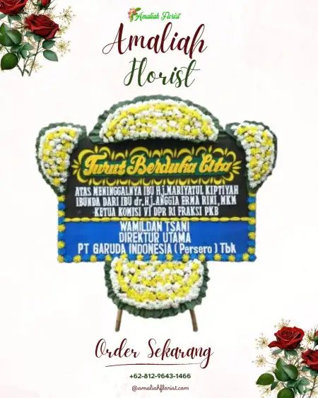 Papan Bunga Duka Munggu